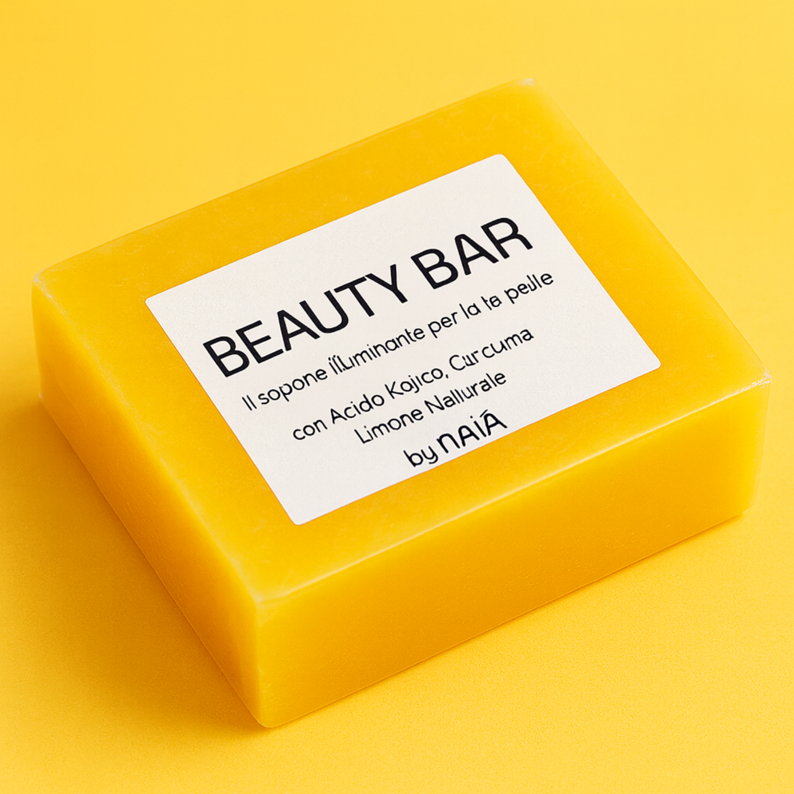 Saponetta alla Curcuma - Smacchia in soli 30 giorni!