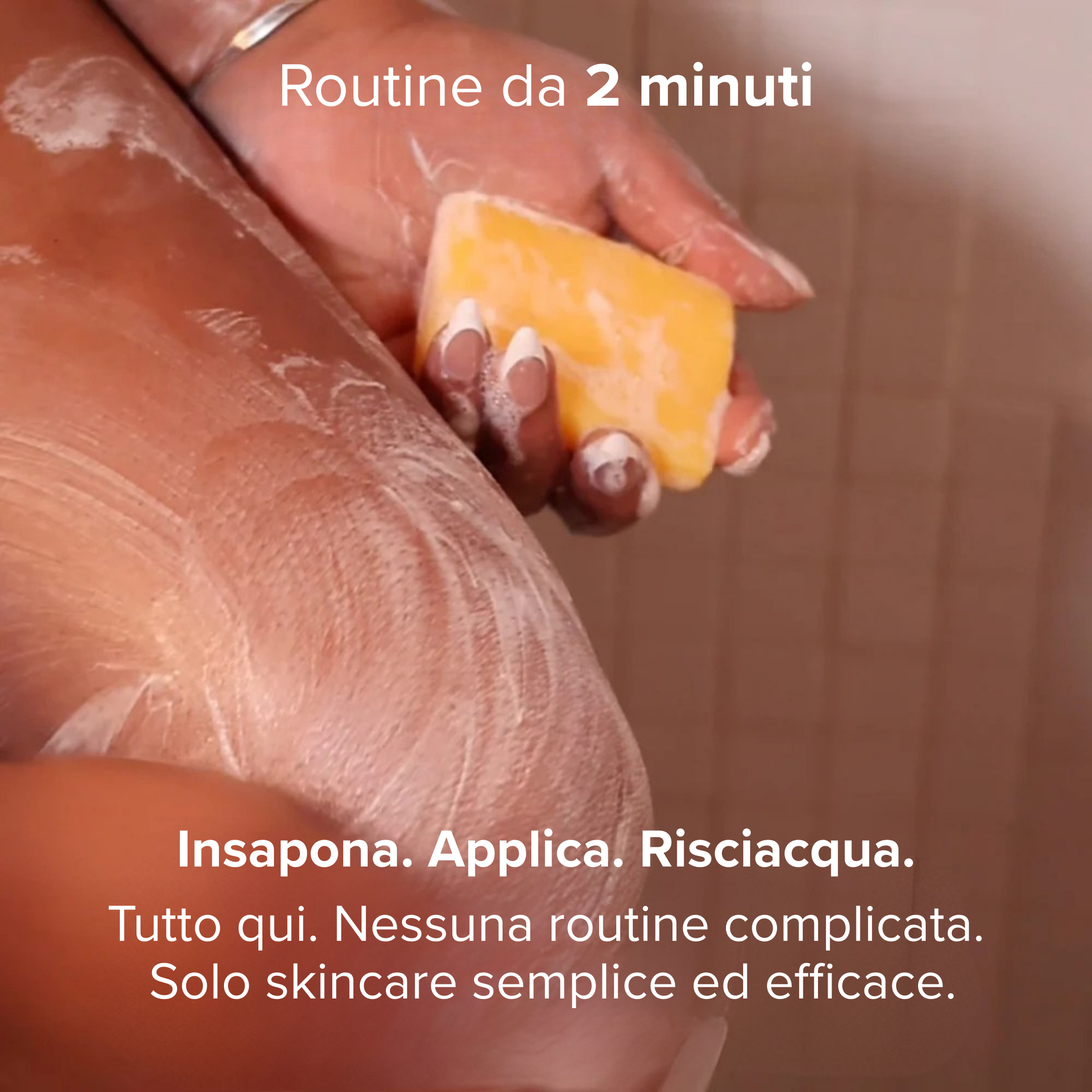 Saponetta alla Curcuma - Smacchia in soli 30 giorni!